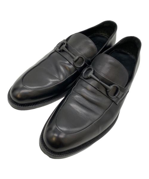 GUCCI（グッチ）GUCCI (グッチ) ホースビットローファー ブラック サイズ:40 1/2の古着・服飾アイテム