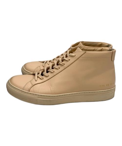 COMMON PROJECT（コモンプロジェクト）COMMON PROJECT (コモンプロジェクト) レザースニーカー ピンク サイズ:40の古着・服飾アイテム