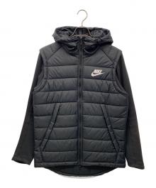 NIKE（ナイキ）の古着「キルティングジャケット」｜ブラック