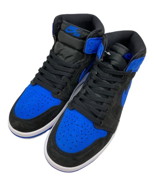 NIKE（ナイキ）NIKE (ナイキ) ハイカットスニーカー ブラック×ブルー サイズ:27.5 未使用品の古着・服飾アイテム