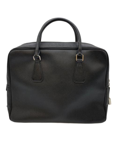 PRADA（プラダ）PRADA (プラダ) ブリーフケース ブラックの古着・服飾アイテム