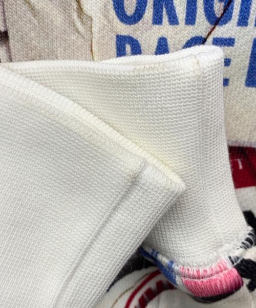 adidas（アディダス）adidas (アディダス) Ivy Park (アイヴィーパーク) スキータグクルーオーバーサイズスウェット ホワイト サイズ:2XOの古着・服飾アイテム