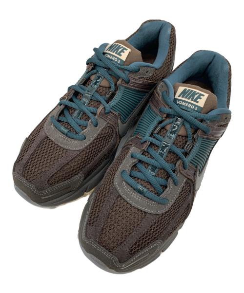 NIKE（ナイキ）NIKE (ナイキ) スニーカー ダークブラウン×ダークグリーン サイズ:26.5の古着・服飾アイテム