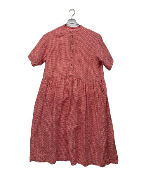 nest Robe（ネストローブ）nest Robe (ネストローブ) ワンピース レッド サイズ:Freeの古着・服飾アイテム