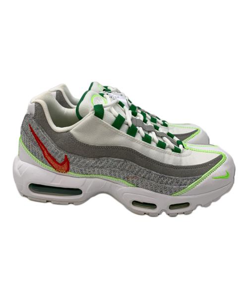 NIKE（ナイキ）NIKE (ナイキ) シューズ ホワイト×グリーン サイズ:27.5の古着・服飾アイテム