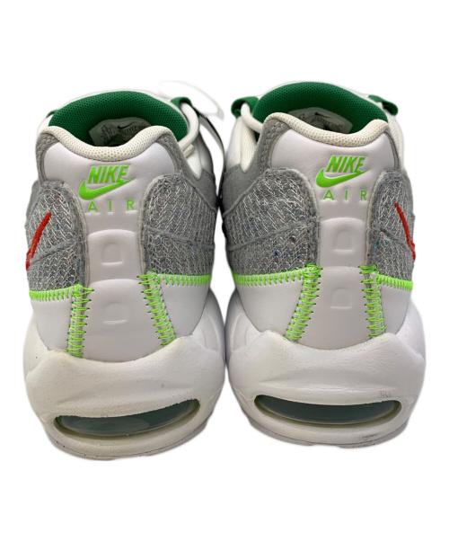 NIKE（ナイキ）NIKE (ナイキ) シューズ ホワイト×グリーン サイズ:27.5の古着・服飾アイテム