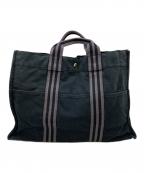 HERMESエルメス）の古着「トートバッグ」｜ブラック