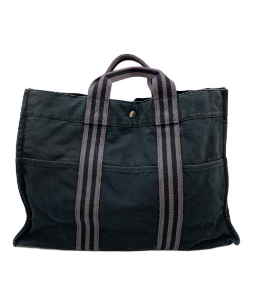 HERMES（エルメス）HERMES (エルメス) トートバッグ ブラックの古着・服飾アイテム