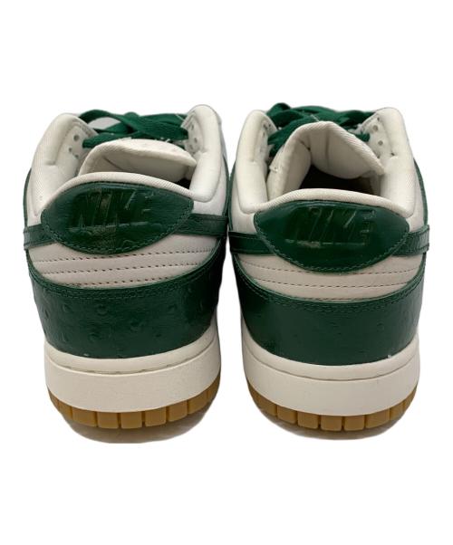NIKE（ナイキ）NIKE (ナイキ) ダンク ロー LX ホワイト×グリーン サイズ:28.5 未使用品の古着・服飾アイテム