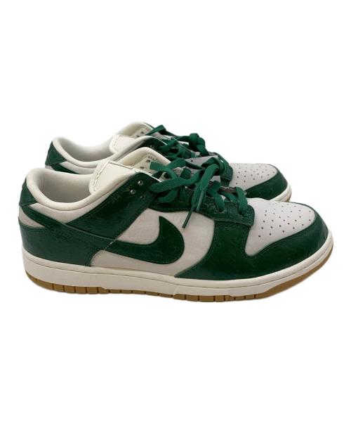 NIKE（ナイキ）NIKE (ナイキ) ダンク ロー LX ホワイト×グリーン サイズ:28.5 未使用品の古着・服飾アイテム