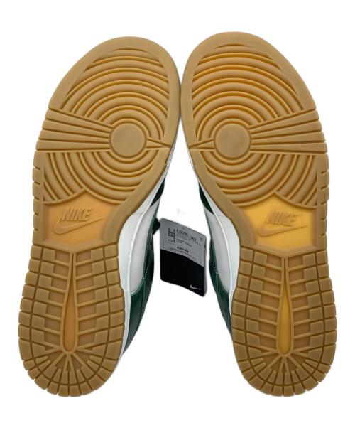 NIKE（ナイキ）NIKE (ナイキ) ダンク ロー LX ホワイト×グリーン サイズ:28.5 未使用品の古着・服飾アイテム