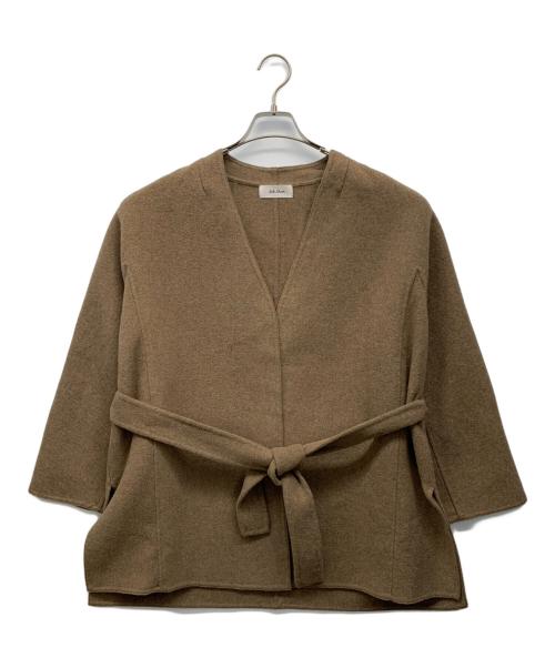 Mila Owen（ミラオーウェン）Mila Owen (ミラオーウェン) ウールコート ブラウン サイズ:Freeの古着・服飾アイテム