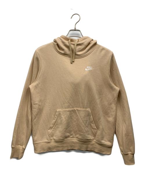NIKE（ナイキ）NIKE (ナイキ) スウェットパーカー ベージュ サイズ:Lの古着・服飾アイテム