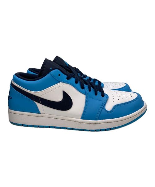 NIKE（ナイキ）NIKE (ナイキ) ローカットスニーカー ホワイト×ブルー サイズ:29の古着・服飾アイテム