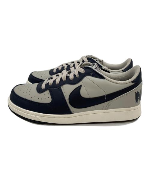 NIKE（ナイキ）NIKE (ナイキ) ローカットスニーカー グレー×ネイビー サイズ:27.5 未使用品の古着・服飾アイテム