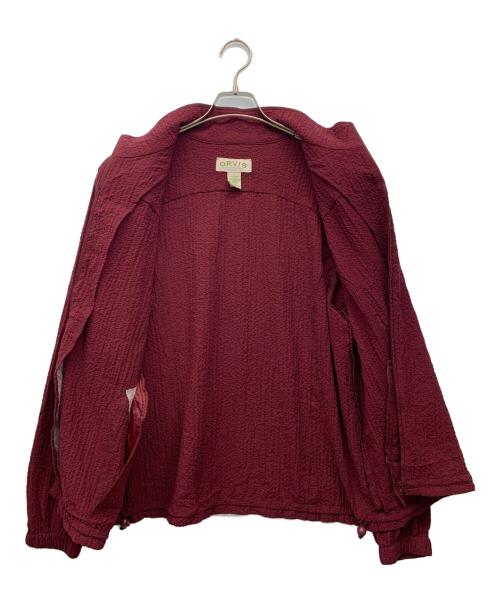 orvis（オービス）orvis (オービス) ジップジャケット ワインレッド サイズ:Lの古着・服飾アイテム