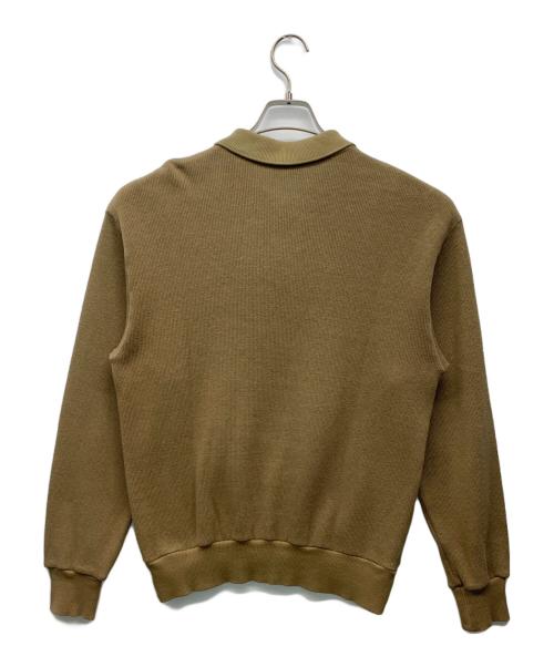 CHEMISE LACOSTE（シュミーズ ラコステ）CHEMISE LACOSTE (シュミーズ ラコステ) ポロシャツ ベージュ サイズ:Sの古着・服飾アイテム