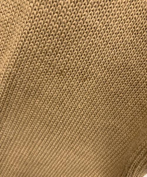 CHEMISE LACOSTE（シュミーズ ラコステ）CHEMISE LACOSTE (シュミーズ ラコステ) ポロシャツ ベージュ サイズ:Sの古着・服飾アイテム