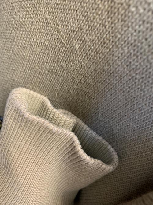 CHEMISE LACOSTE（シュミーズ ラコステ）CHEMISE LACOSTE (シュミーズ ラコステ) ポロシャツ ベージュ サイズ:Sの古着・服飾アイテム