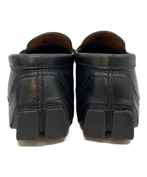 CLARKS（クラークス）CLARKS (クラークス) ドライビングシューズ ブラック サイズ:27.5の古着・服飾アイテム