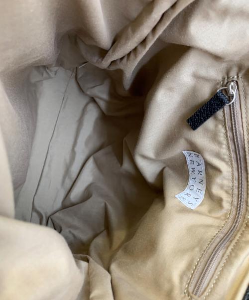 BARNEYS NEWYORK（バーニーズ・ニューヨーク）BARNEYS NEWYORK (バーニーズ・ニューヨーク) トートバッグ ブラックの古着・服飾アイテム
