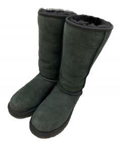 中古・古着通販】UGG (アグ) リボン付け替えブーツ グレー サイズ