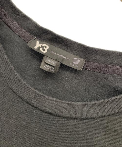 Y-3（ワイスリー）Y-3 (ワイスリー) adidas (アディダス) 半袖カットソー ブラック サイズ:Mの古着・服飾アイテム