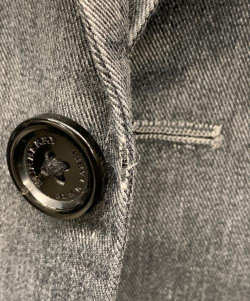 BURBERRY BLACK LABEL（バーバリーブラックレーベル）BURBERRY BLACK LABEL (バーバリーブラックレーベル) テーラードジャケット グレー サイズ:Lの古着・服飾アイテム