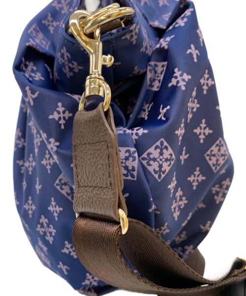 russet（ラシット）russet (ラシット) 2WAYショルダーバッグ ブルー×レッドの古着・服飾アイテム