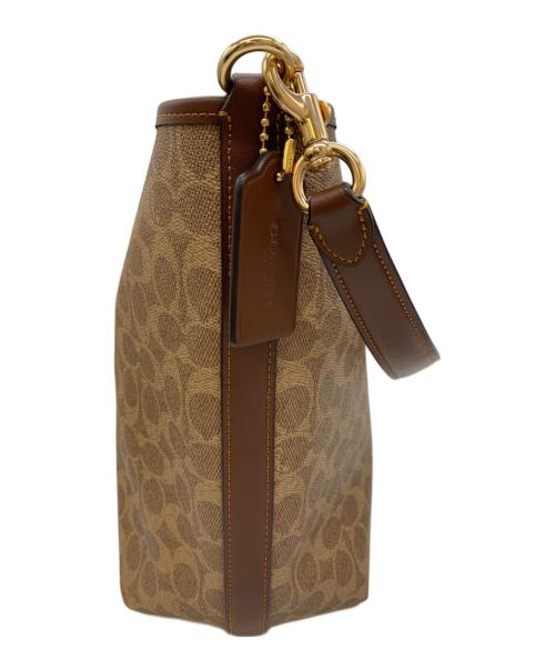COACH（コーチ）COACH (コーチ) 2WAYショルダーバッグ ブラウンの古着・服飾アイテム