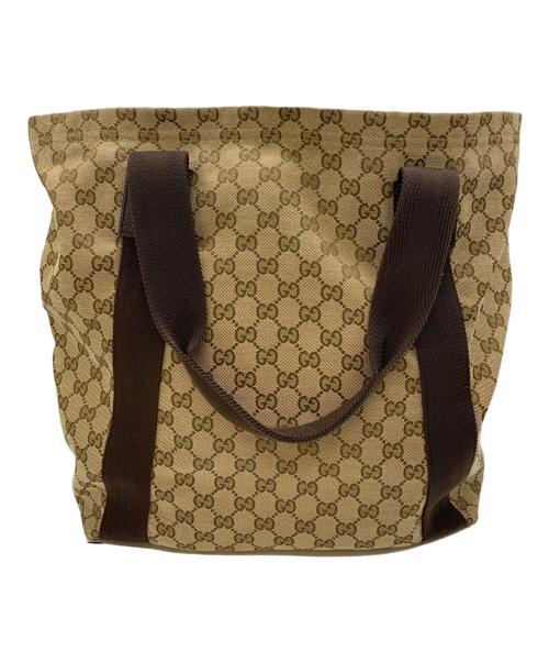 GUCCI（グッチ）GUCCI (グッチ) トートバッグ ベージュの古着・服飾アイテム