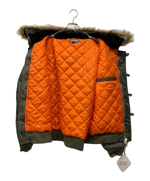 GALFY CRUTCH（GALFY CRUTCH）GALFY CRUTCH (GALFY CRUTCH) アクティブウェアジャケット オリーブ×オレンジ サイズ:L 未使用品の古着・服飾アイテム