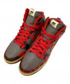 NIKEナイキ）の古着「ハイカットスニーカー」｜レッド