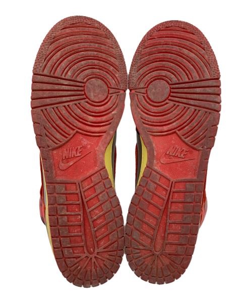 NIKE（ナイキ）NIKE (ナイキ) ハイカットスニーカー レッド サイズ:27の古着・服飾アイテム