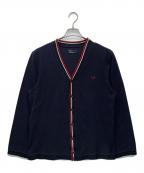 FRED PERRYフレッドペリー）の古着「カーディガン」｜ネイビー