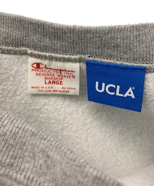 Champion REVERSE WEAVE（チャンピオン リバース ウィーブ）Champion REVERSE WEAVE (チャンピオン リバース ウィーブ) スウェット ライトグレー サイズ:Lの古着・服飾アイテム