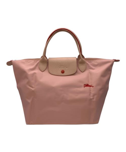 LONGCHAMP（ロンシャン）LONGCHAMP (ロンシャン) トートバッグ ピンクの古着・服飾アイテム