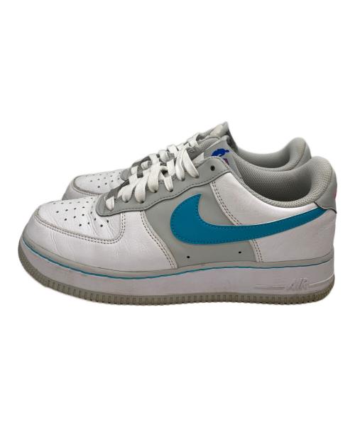 NIKE（ナイキ）NIKE (ナイキ) NBA× NikeAirForce1Low EMB Fiesta ホワイト×グレー サイズ:26.5の古着・服飾アイテム