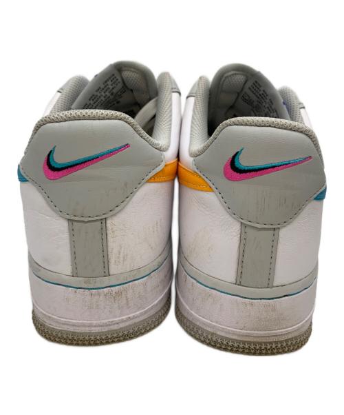 NIKE（ナイキ）NIKE (ナイキ) NBA× NikeAirForce1Low EMB Fiesta ホワイト×グレー サイズ:26.5の古着・服飾アイテム