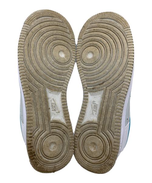 NIKE（ナイキ）NIKE (ナイキ) NBA× NikeAirForce1Low EMB Fiesta ホワイト×グレー サイズ:26.5の古着・服飾アイテム