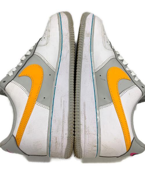 NIKE（ナイキ）NIKE (ナイキ) NBA× NikeAirForce1Low EMB Fiesta ホワイト×グレー サイズ:26.5の古着・服飾アイテム