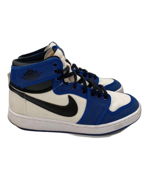 NIKE（ナイキ）NIKE (ナイキ) ハイカットスニーカー ホワイト×ブルー サイズ:27の古着・服飾アイテム