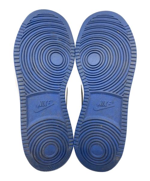 NIKE（ナイキ）NIKE (ナイキ) ハイカットスニーカー ホワイト×ブルー サイズ:27の古着・服飾アイテム