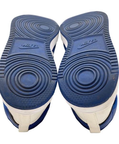 NIKE（ナイキ）NIKE (ナイキ) ハイカットスニーカー ホワイト×ブルー サイズ:27の古着・服飾アイテム