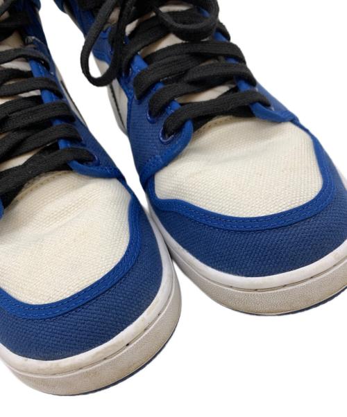 NIKE（ナイキ）NIKE (ナイキ) ハイカットスニーカー ホワイト×ブルー サイズ:27の古着・服飾アイテム