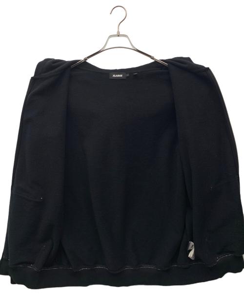 X-LARGE（エクストララージ）X-LARGE (エクストララージ) ラインストーン オージー フーデッドスウェットシャツ ブラック サイズ:Lの古着・服飾アイテム