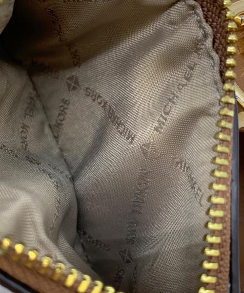 MICHAEL KORS（マイケル・コース）MICHAEL KORS (マイケルコース) 3つ折り財布 ブラウンの古着・服飾アイテム