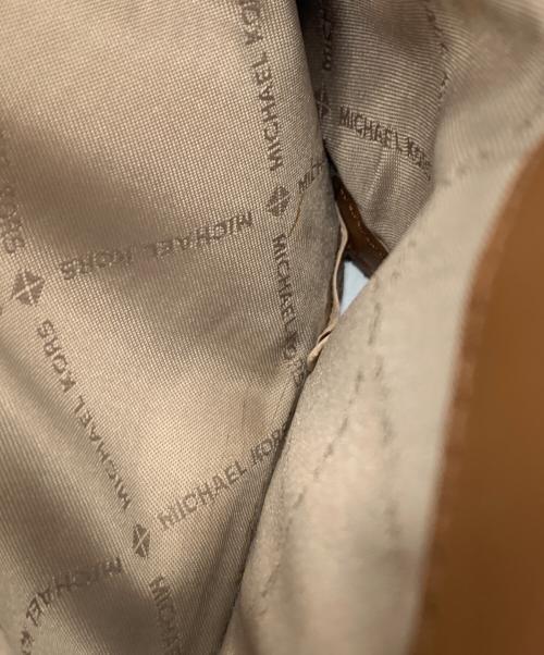 MICHAEL KORS（マイケル・コース）MICHAEL KORS (マイケルコース) 3つ折り財布 ブラウンの古着・服飾アイテム