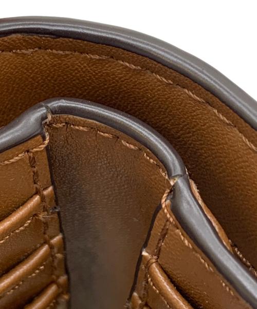 MICHAEL KORS（マイケル・コース）MICHAEL KORS (マイケルコース) 3つ折り財布 ブラウンの古着・服飾アイテム