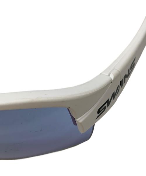SWANS（スワンズ）SWANS (スワンズ) スポーツサングラス ホワイトの古着・服飾アイテム